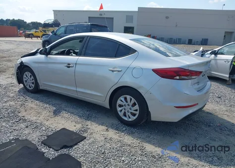 2018 Hyundai Elantra Se from USA, damaged, VIN 5NPD74LF7JH233723